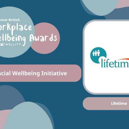 Lifetime shortlisted for Best Financial Wellbeing Service Provider