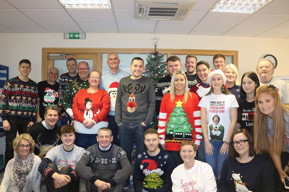 Lifetimers get into the festive spirit on 2018 Christmas Jumper Day!