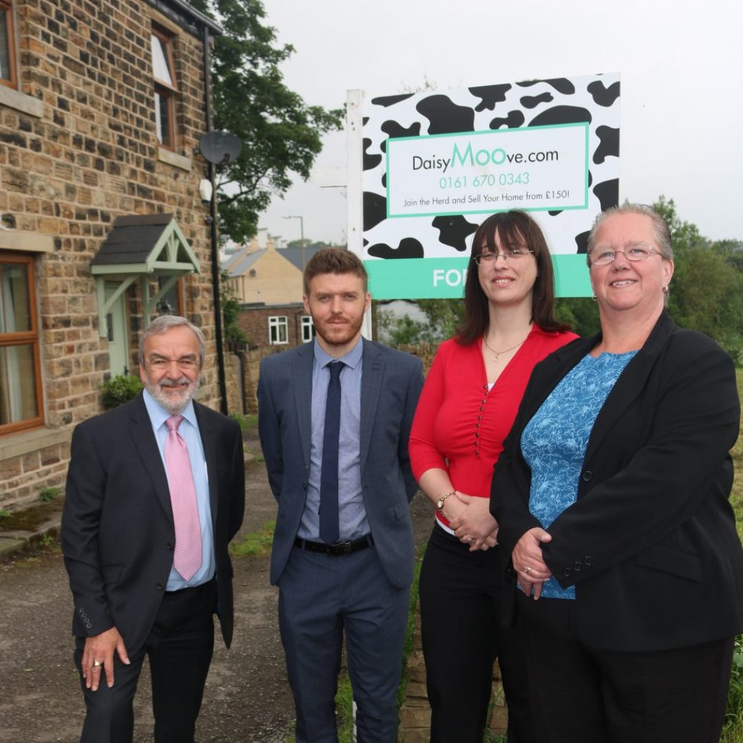The Lifetime mortgage team, consisting of (l-r) Mortgage Advisers Ken Abbott and Scott Kershaw, Mortgage Administrator Bev Shapcott and Mortgage Department Manager Michelle Youel.