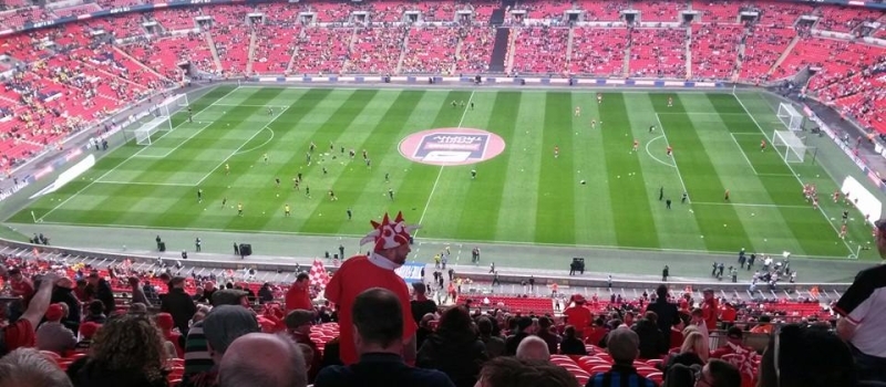 Lifetimers enjoy their Wembley day!