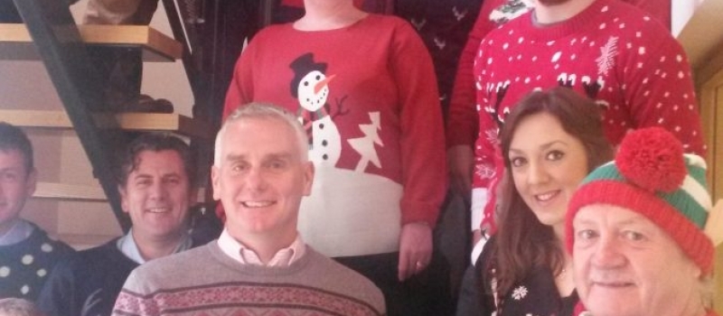 Lifetime get into festive spirit on Christmas Jumper Day – and raise money for Barnsley Hospice
