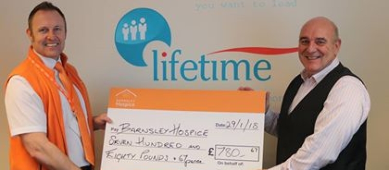 Barnsley Hospice fundraising boosted by Lifetime referral scheme