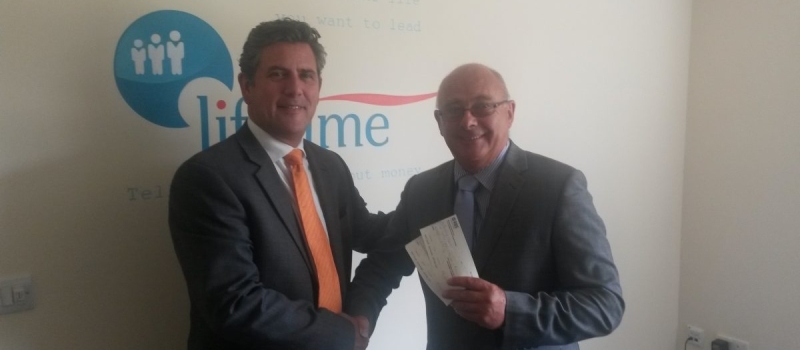 Three more Lifetime cheques for Barnsley Hospice