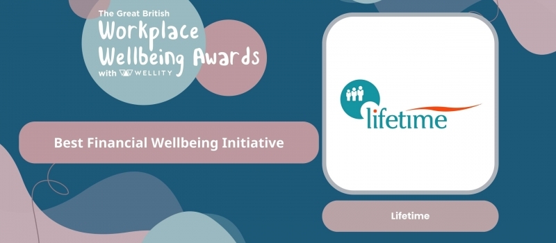 Lifetime shortlisted for Best Financial Wellbeing Service Provider