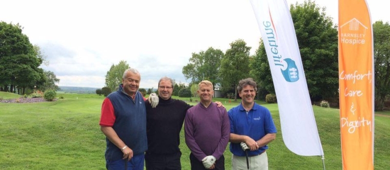 Lifetime-sponsored charity golf day raises smiles – and plenty of cash – for Barnsley Hospice