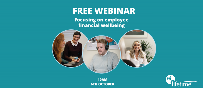 Lifetime to deliver free financial wellbeing webinar